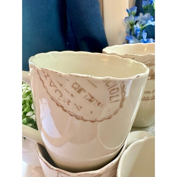 Stokes Embossed Bunny Coffee Mugs - Picture 4 of 12